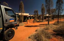 Véhicule Wayoutback Safaris, Territoire du Nord, Australie Véhicule Wayoutback Safaris, Territoire du Nord, Australie